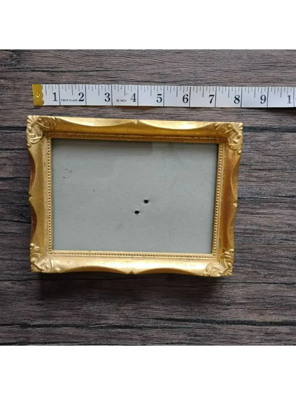 Vintage Ornate Gold-Tone Picture Frame 8x6